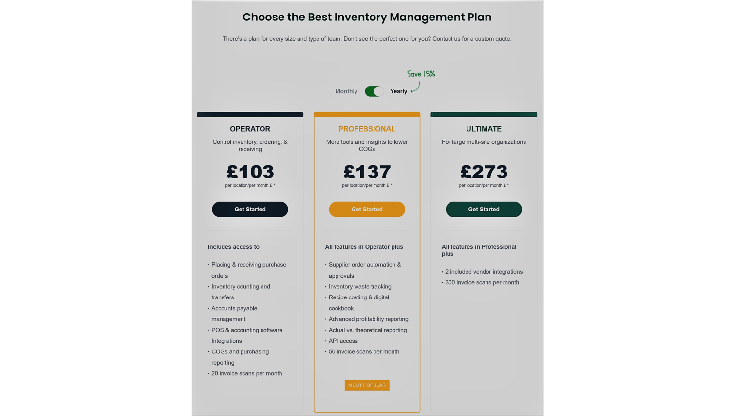Best Restaurant Inventory Management System - Restaurant Management