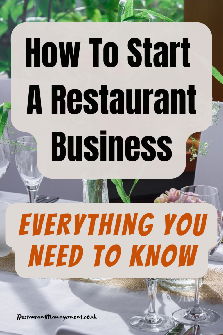 How To Start A Restaurant Business Everything You Need To Know