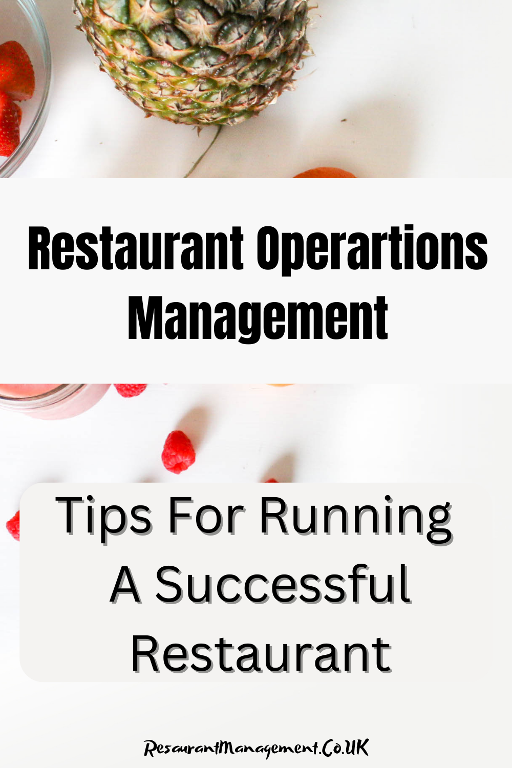 The Secret To A Successful Restaurant Operations Management