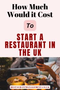 Restaurant Start-up Cost