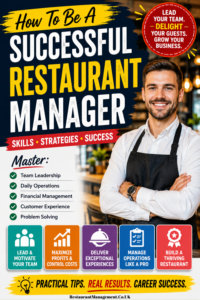 How To Be a Successful restaurant manager
