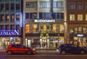 Does London have fast food restaurants?