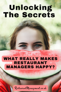 Are Restaurant Managers Happy?