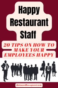 Happy Restaurant Staff Team
