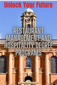 Restaurant Management And Hospitality Degree Programs