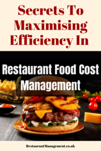 Restaurant Food Cost Management