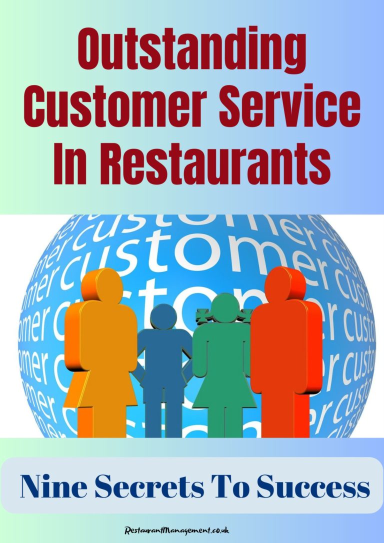 Outstanding Customer Service In Restaurants - Restaurant Management