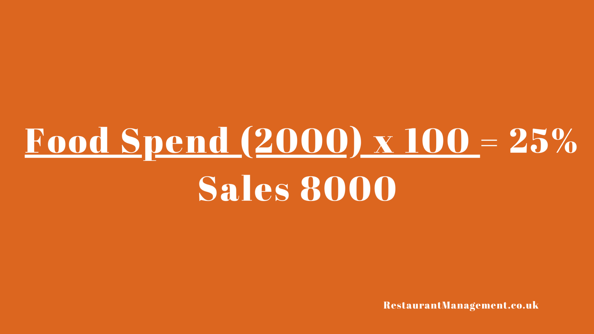 How To Control Restaurant Food Cost Percentage Insane Tips