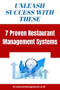 Restaurant Management Systems