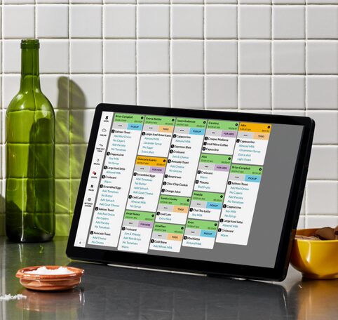 TouchBistro POS on iPad for tableside ordering