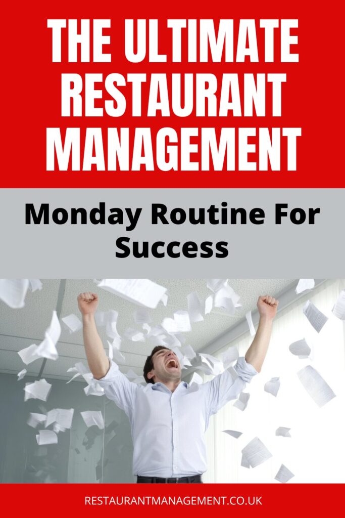 Mastering Restaurant Management: The Ultimate Monday Routine ...